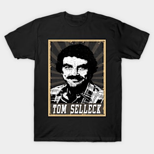 80s Style Tom Selleck T-Shirt